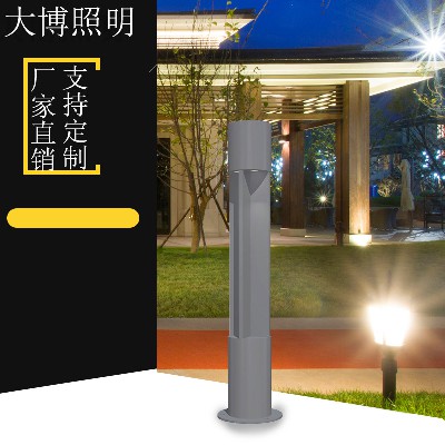LED特色草地燈小區(qū)庭院鋁制圓柱草坪燈4W簡約現(xiàn)代防水廠家批發(fā)