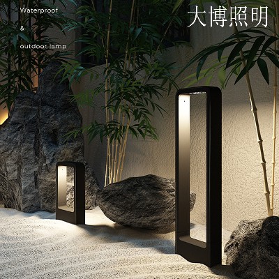 東方之門現(xiàn)代特色LED草坪燈小區(qū)公園草地鋁制戶外草坪燈廠家批發(fā)