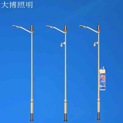 批發定制智慧燈桿 基礎款監控廣告屏多功能智能LED路燈