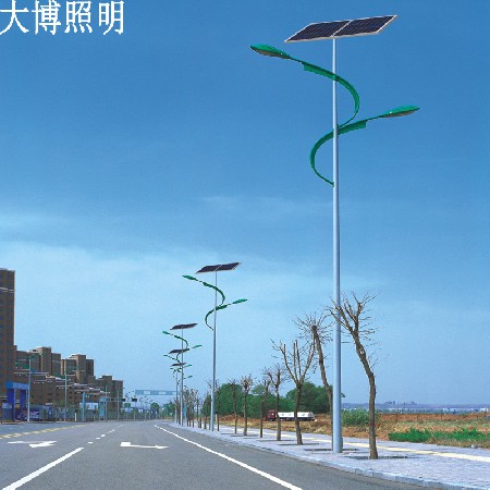雙臂太陽能路燈戶外亮化工程高光效主干道光伏LED路燈廠家批發(fā)
