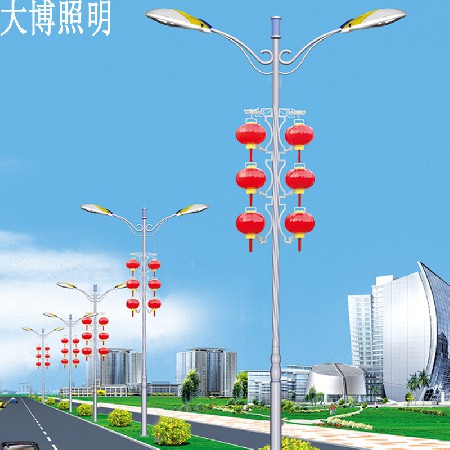 大博照明 LED路燈 批發(fā)戶外防腐防銹熱鍍鋅中國(guó)結(jié)路燈