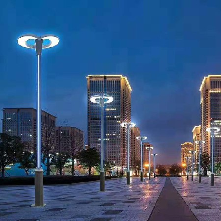 led庭院燈二泉映月景觀燈戶外特色現(xiàn)代廣場公園道路照明高桿燈