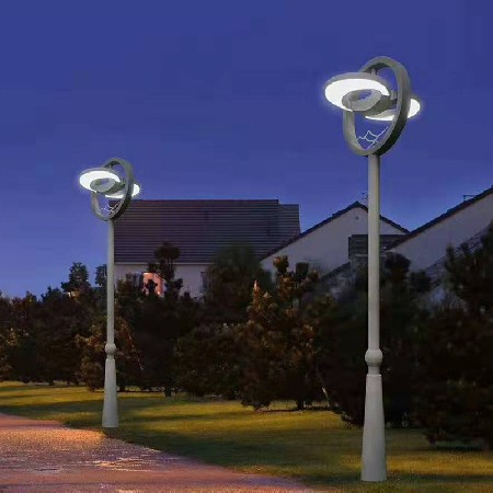 led庭院燈二泉映月景觀燈戶外特色現(xiàn)代廣場公園道路照明高桿燈