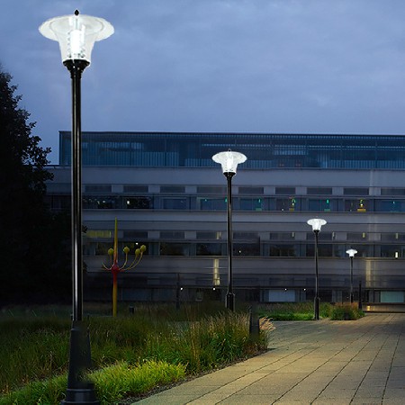 led庭院燈海螺款鋁制歐式庭院燈3米小區(qū)廣場景區(qū)照明小路燈廠家