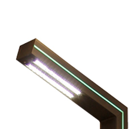 廠家供應(yīng)熱銷款7字造型鋁型材庭院燈 歐式戶外LED景觀庭院燈