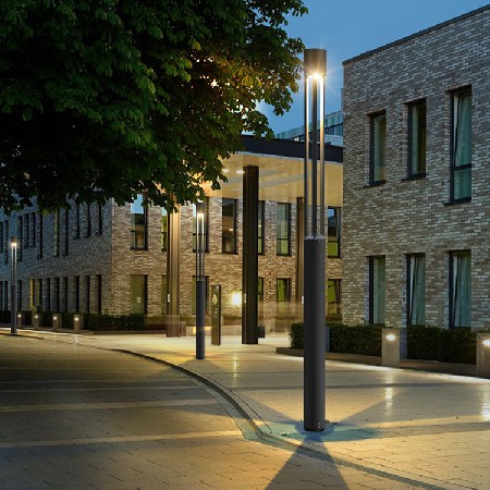 定制工程款鋁制方形LED景觀燈廣場照明景觀燈柱特色光效庭院燈