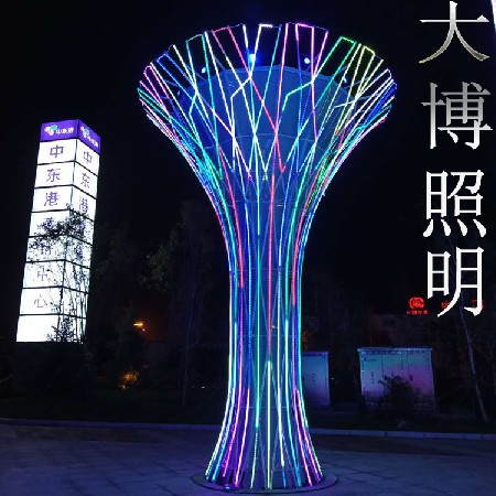 生命之樹不銹鋼大型景觀燈廣場(chǎng)小區(qū)裝飾藝術(shù)造型景觀燈廠家批發(fā)
