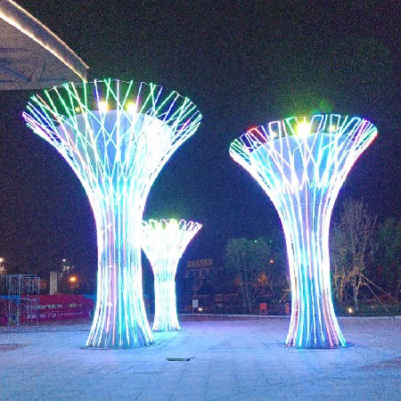 生命之樹不銹鋼大型景觀燈廣場(chǎng)小區(qū)裝飾藝術(shù)造型景觀燈廠家批發(fā)