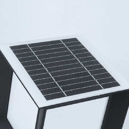 led壓鑄鋁方形柱頭燈太陽(yáng)能市電小區(qū)公園圍墻庭院草坪燈批發(fā)