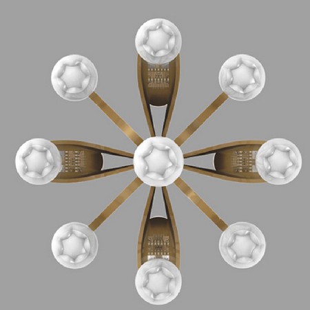 LED玉蘭燈特色中式芙蓉款廣場商業(yè)街道路照明高亮裝飾廠家批發(fā)