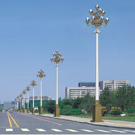 led玉蘭中華燈新中式景觀燈戶外道路照明園林廣場(chǎng)庭院燈廠家批發(fā)