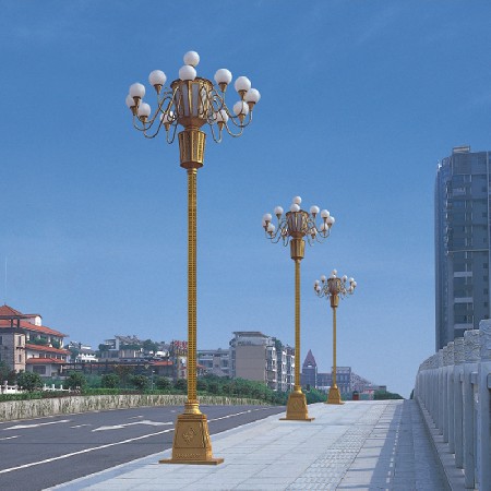 led玉蘭中華燈新中式景觀燈戶外道路照明園林廣場(chǎng)庭院燈廠家批發(fā)